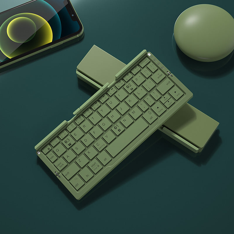 Foldable keyboard  with phone stand