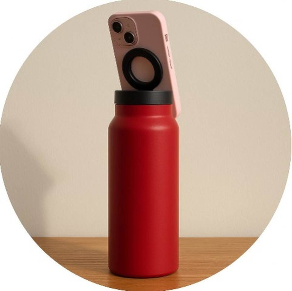 Vacuum Insulated Water Bottle With Holder